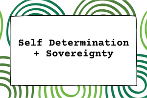 Self determination and sovereignty