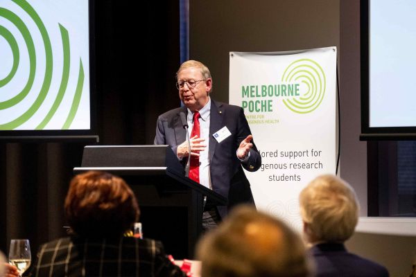Glenn at the 2021 Narrm Oration, hosted by the Melbourne Poche Centre