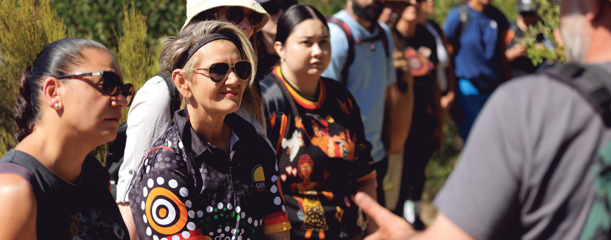 a group on Indigenous Health Leaders at Wilsons Prom
