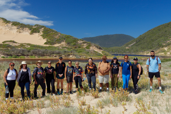 All the Fellows with Clinton at Wilsons Prom